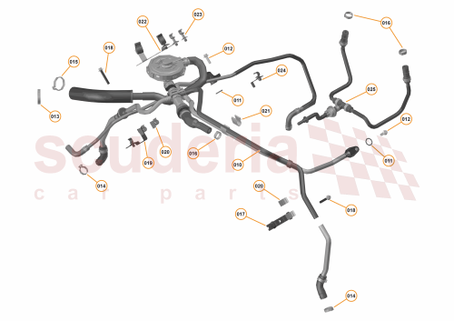 Part Diagram for McLaren 11F2030CP