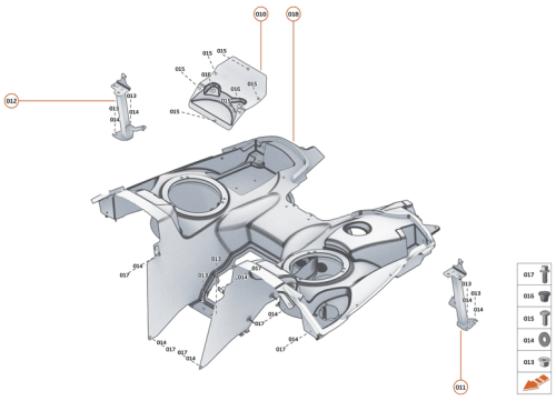 Part Diagram for McLaren 26AD037SP