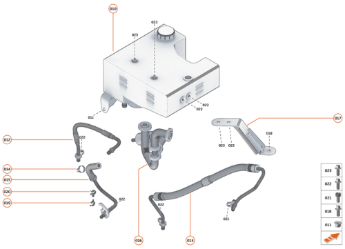 Part Diagram for McLaren 23DA047CP