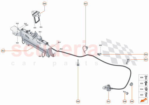 Part Diagram for McLaren 23AD482CP