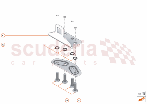 Part Diagram for McLaren 14AA238RP