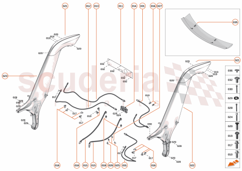 Part Diagram for McLaren 15AC208CP