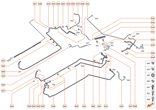Part Diagram for McLaren 14LA045CP