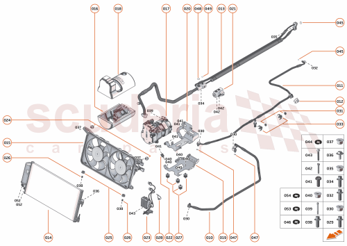 Part Diagram for McLaren 16LA727CP
