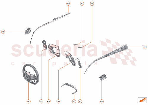 Part Diagram for McLaren 14QA049MP