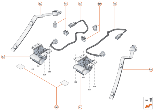 Part Diagram for McLaren 14AB009CP