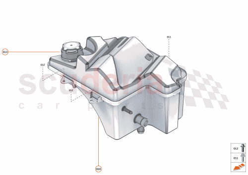 Part Diagram for McLaren 14LA002CP