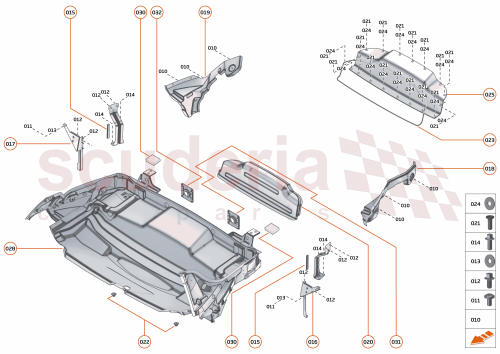 Part Diagram for McLaren 11AA018SP