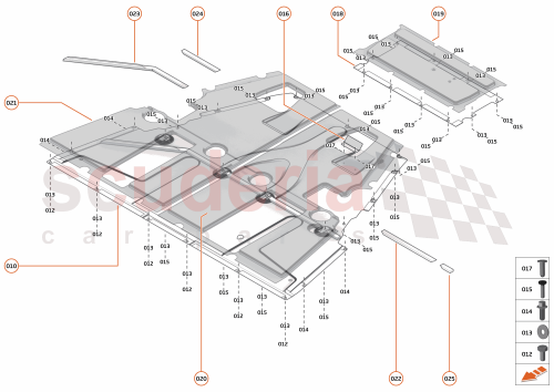 Part Diagram for McLaren 14AD383CP