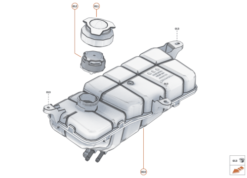 Part Diagram for McLaren 26LA082SP