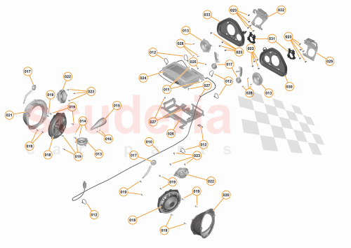 Part Diagram for McLaren 00RA185