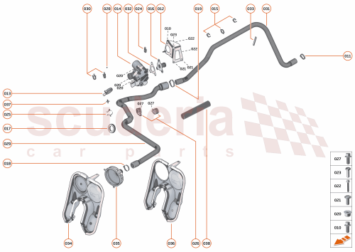 Part Diagram for McLaren 16HA295CP