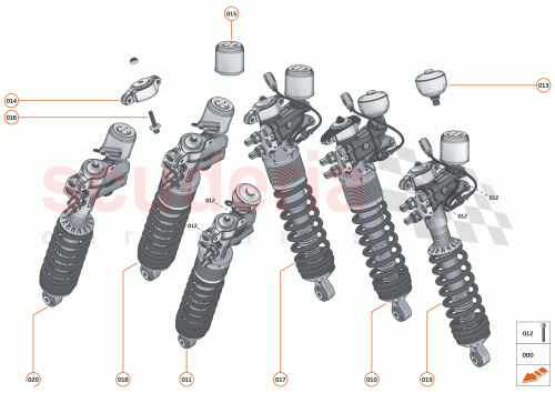 Part Diagram for McLaren 14BA217CP