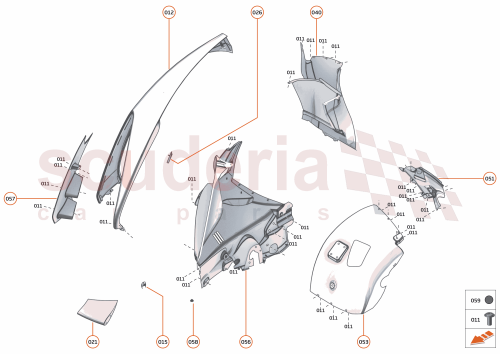 Part Diagram for McLaren 15AB041CP
