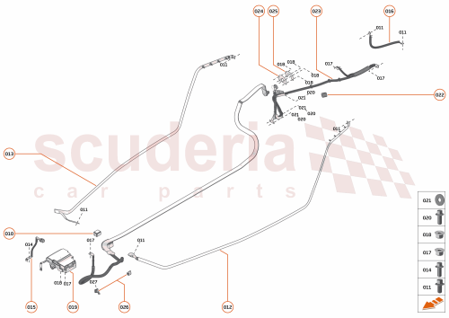 Part Diagram for McLaren 14MA628CP