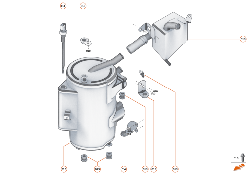 Part Diagram for McLaren 22FA065GP