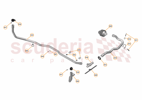 Part Diagram for McLaren 13FA002SP