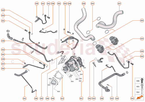 Part Diagram for McLaren 00RA564