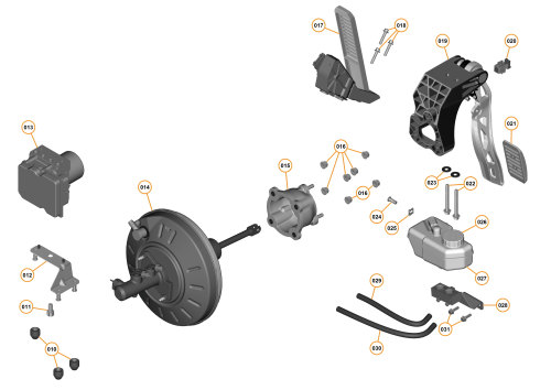 Part Diagram for McLaren 11C0673CP