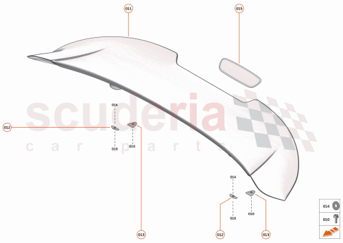 Part Diagram for McLaren 28AB142CP