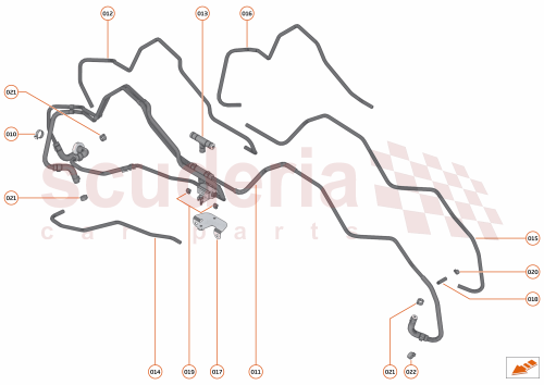 Part Diagram for McLaren 13FA017SP