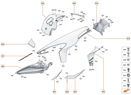 Part Diagram for McLaren 15AA246RP