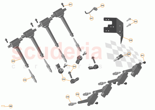 Part Diagram for McLaren 11F0825CP