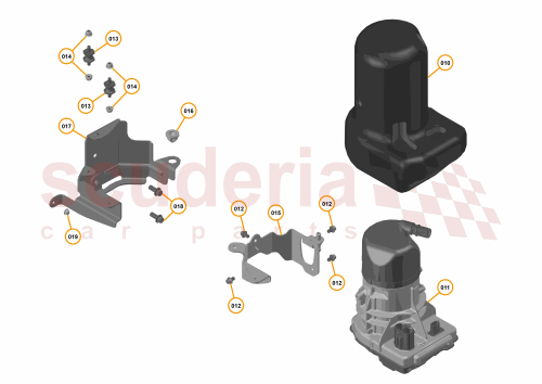 Part Diagram for McLaren 14DA020CP