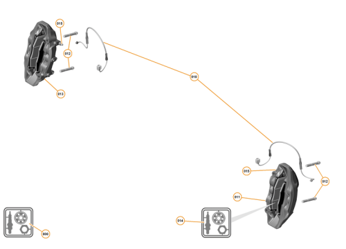 Part Diagram for McLaren 12C0283CP