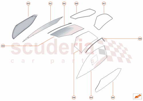 Part Diagram for McLaren 14AB635RP