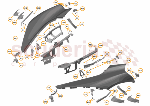 Part Diagram for McLaren 14AB682CP