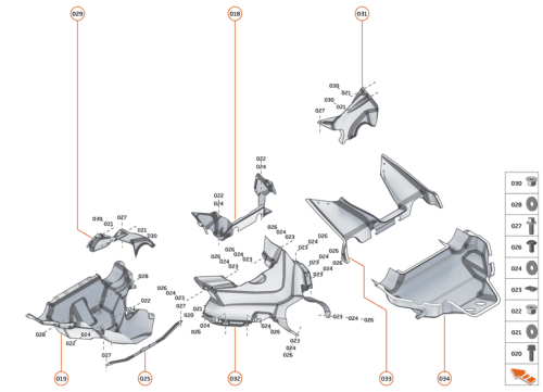 Part Diagram for McLaren 15EA018CP