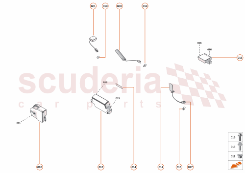 Part Diagram for McLaren 00RL022
