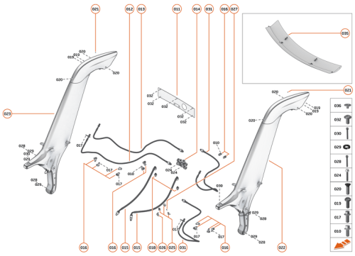 Part Diagram for McLaren 00RA296