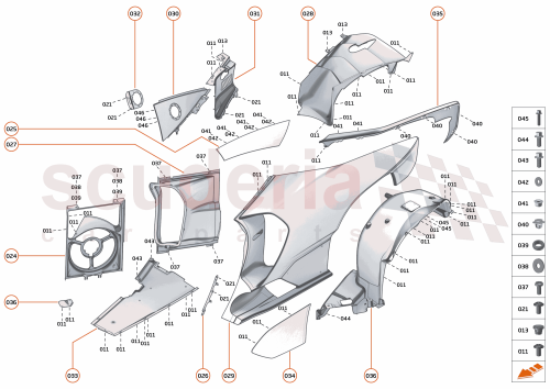 Part Diagram for McLaren 15AD019CP