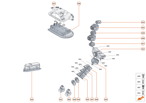 Part Diagram for McLaren 14M1187CP