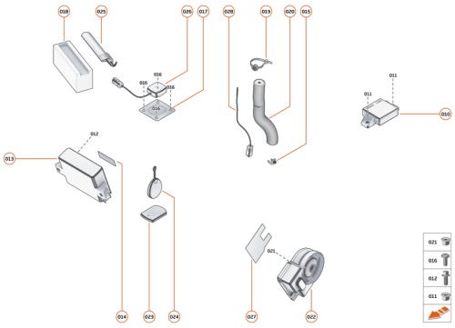 Part Diagram for McLaren 14MA886CP