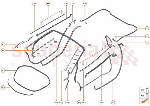 Part Diagram for McLaren 16AF366CP