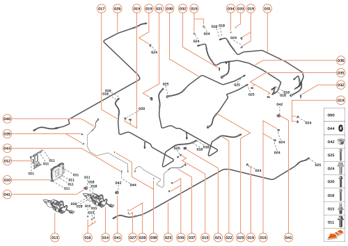 Part Diagram for McLaren 14B0060CP
