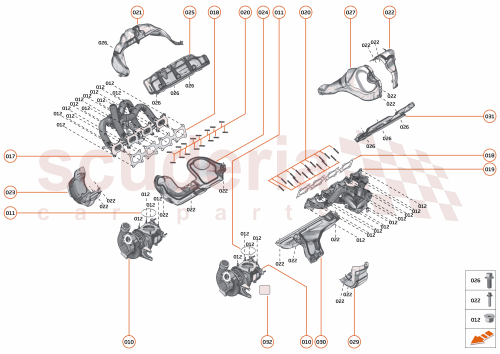 Part Diagram for McLaren 11F2555CP