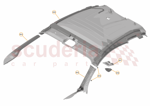 Part Diagram for McLaren 13N0446CP