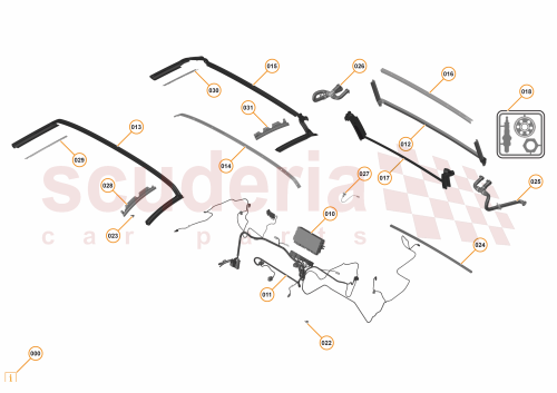 Part Diagram for McLaren 13AA019SP