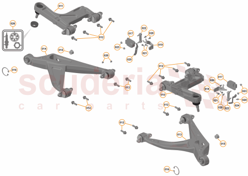 Part Diagram for McLaren 00RD005