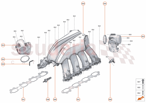 Part Diagram for McLaren 16AA795CP