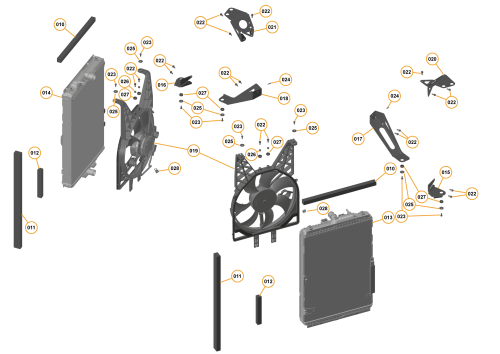 Part Diagram for McLaren 11L0516RP