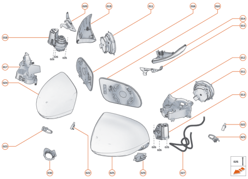 Part Diagram for McLaren 11A8422CP