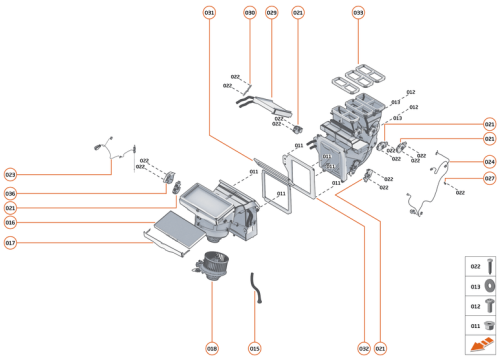 Part Diagram for McLaren 23AA031CP