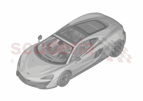 Part Diagram for McLaren 13MA004GP