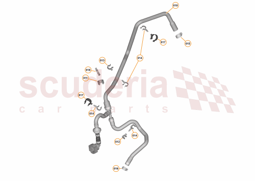 Part Diagram for McLaren 11F2784CP