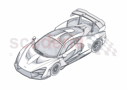 Part Diagram for McLaren 14MA645CP
